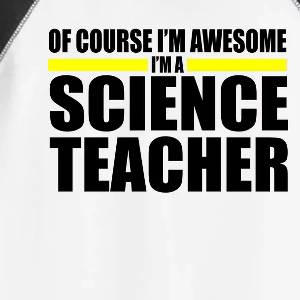 Awesome Science Teacher Toddler Fine Jersey T-Shirt