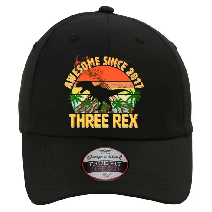 Awesome Since 2017 Tree Rex 3rd Birthday The Original Performance Cap