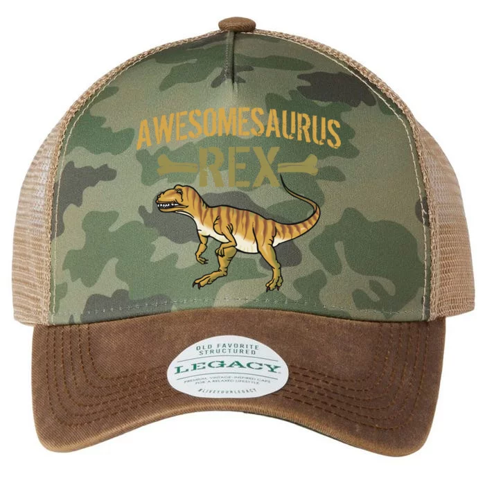 Awesomesaurus T-Rex Legacy Tie Dye Trucker Hat