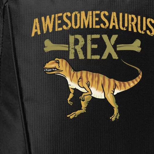 Awesomesaurus T-Rex City Backpack