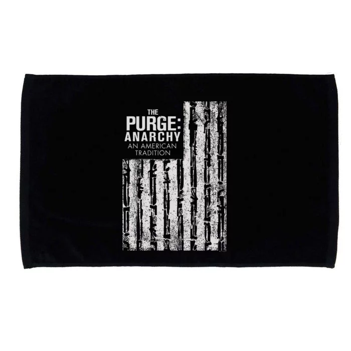 Anarchy Weapons Flag Microfiber Hand Towel