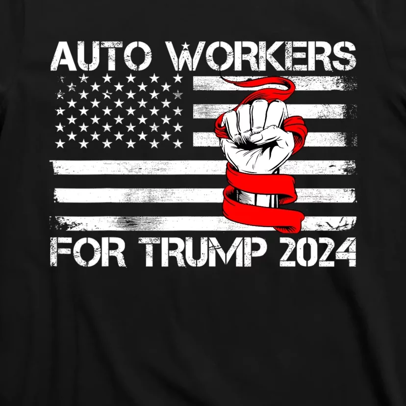 Auto Workers For Trump 2024 T-Shirt