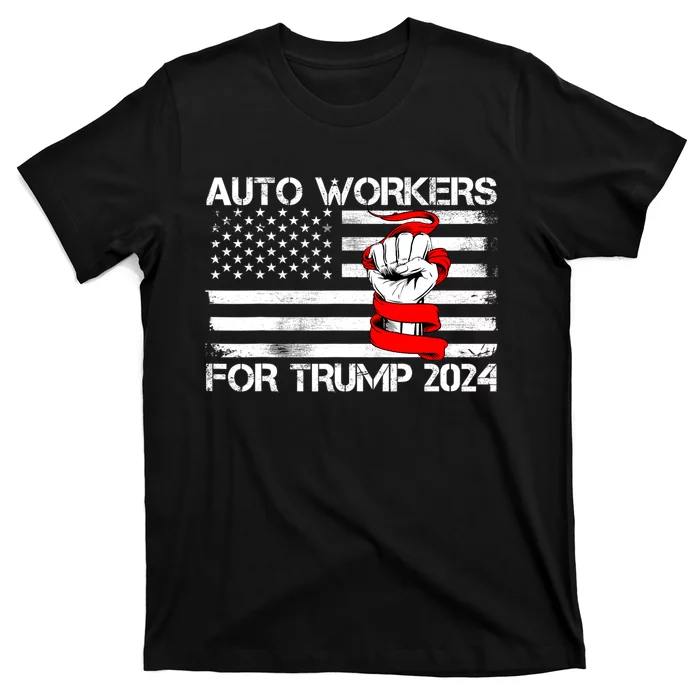 Auto Workers For Trump 2024 T-Shirt