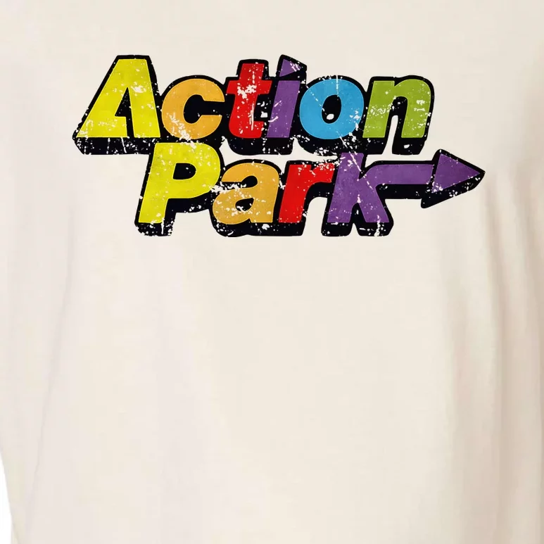 Action Water Funny Park New Jersey Garment-Dyed Women's Muscle Tee