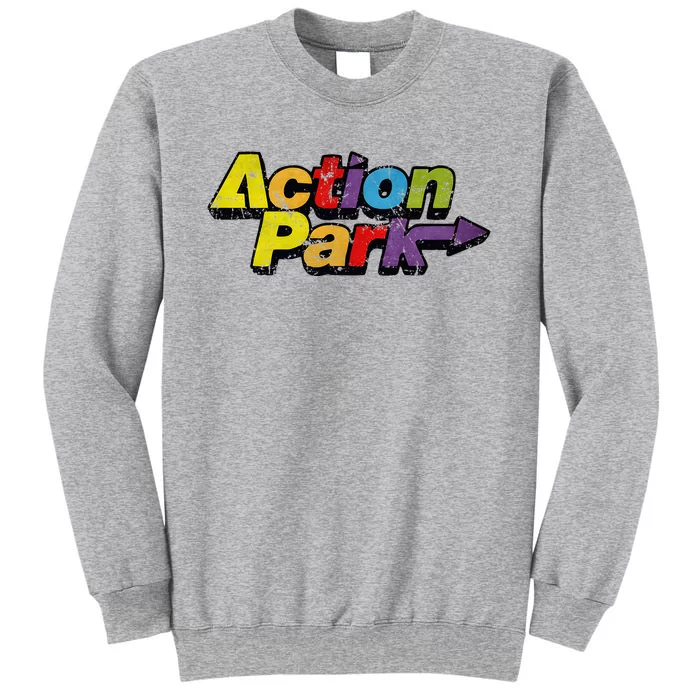 Action Water Funny Park New Jersey Tall Sweatshirt