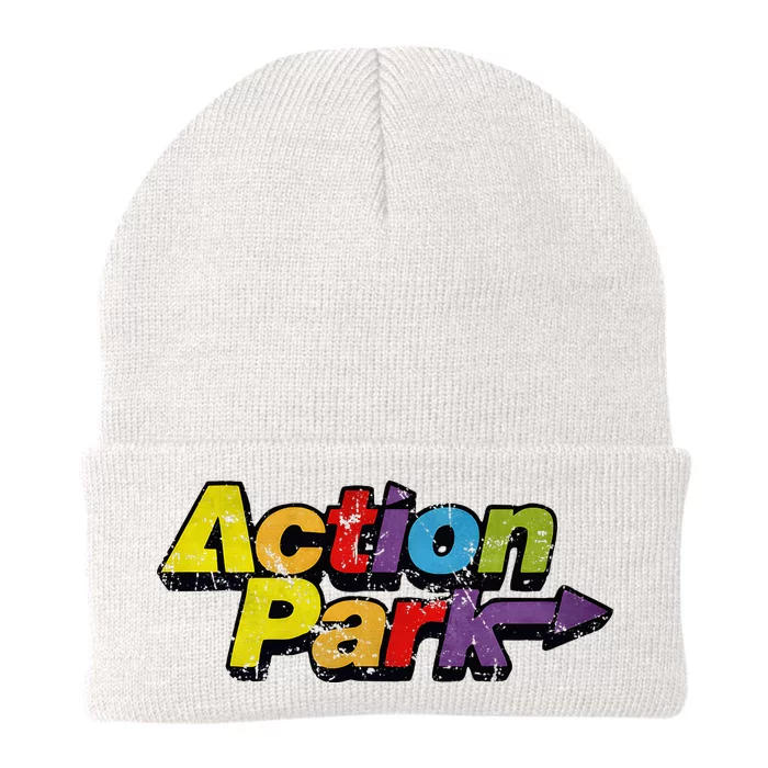 Action Water Funny Park New Jersey Knit Cap Winter Beanie