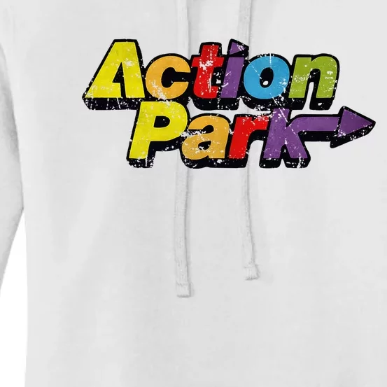 Action Water Funny Park New Jersey Women's Pullover Hoodie