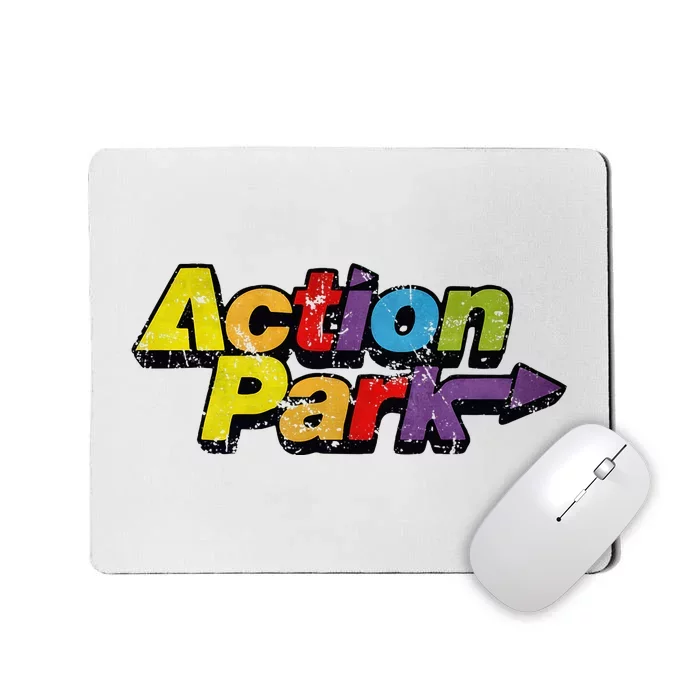 Action Water Funny Park New Jersey Mousepad