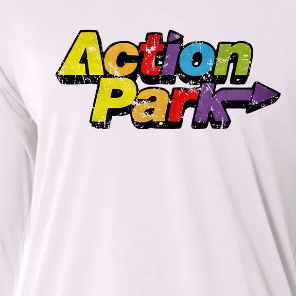 Action Water Funny Park New Jersey Cooling Performance Long Sleeve Crew