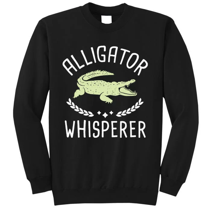 Alligator Whisperer Gator Crocodile Zoo Animal Lover Sweatshirt