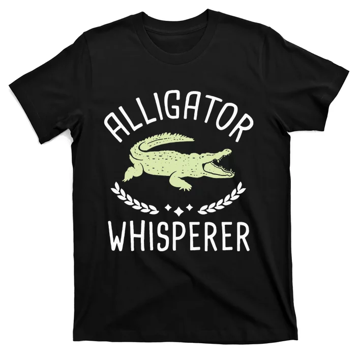 Alligator Whisperer Gator Crocodile Zoo Animal Lover T-Shirt