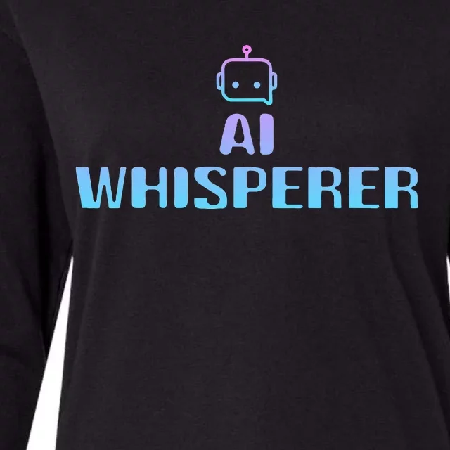 Ai Whisperer Geeky Tech Ai Artificial Intelligence Womens Cotton Relaxed Long Sleeve T-Shirt