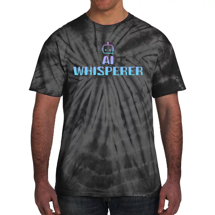 Ai Whisperer Geeky Tech Ai Artificial Intelligence Tie-Dye T-Shirt