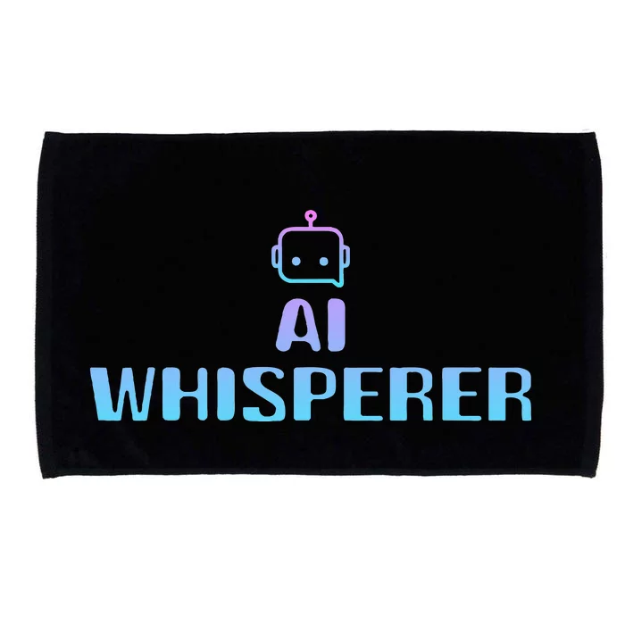 Ai Whisperer Geeky Tech Ai Artificial Intelligence Microfiber Hand Towel