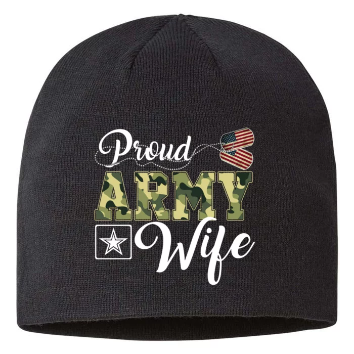 Army Wife Gift 8 1/2in Sustainable Knit Beanie