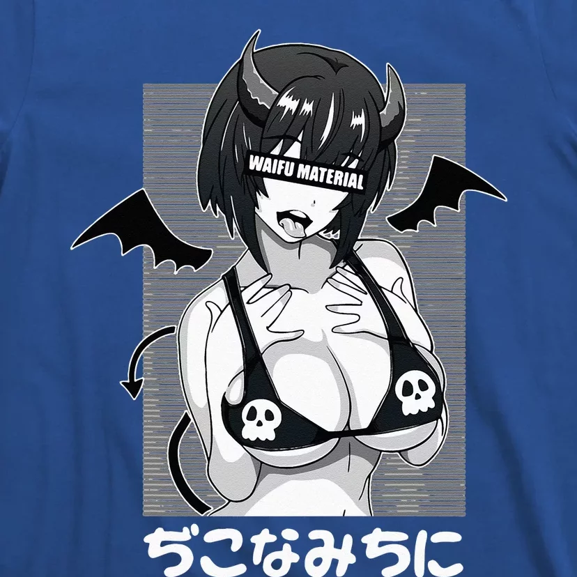 Anime Waifu Hentai Anime Lover Anime Girl Japanese Aesthetic T-Shirt