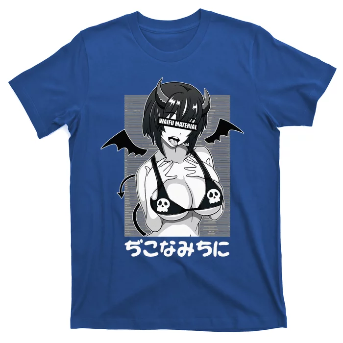 Anime Waifu Hentai Anime Lover Anime Girl Japanese Aesthetic T-Shirt