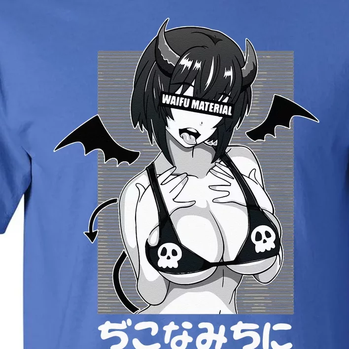 Anime Waifu Hentai Anime Lover Anime Girl Japanese Aesthetic Tall T-Shirt