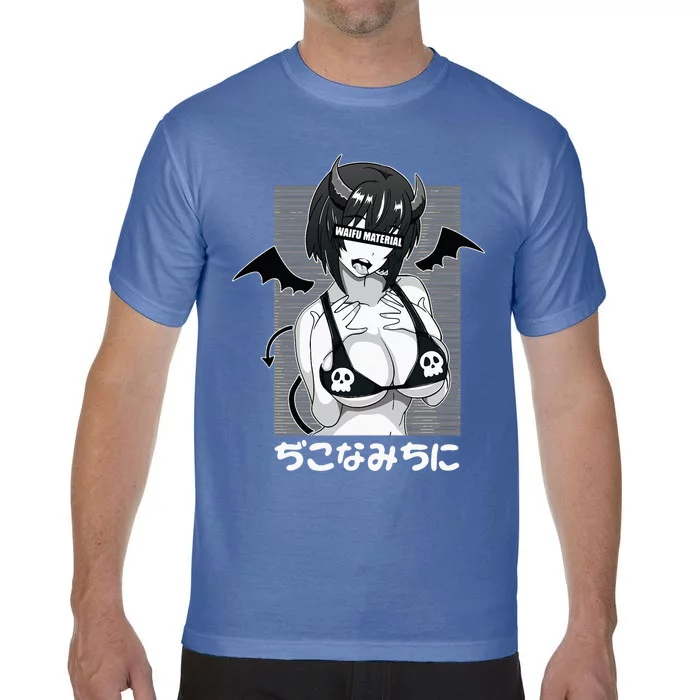 Anime Waifu Hentai Anime Lover Anime Girl Japanese Aesthetic Comfort Colors T-Shirt