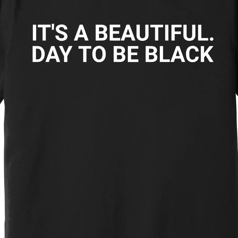 A’Ja Wilson It’S A Beautiful Day To Be Black Premium T-Shirt