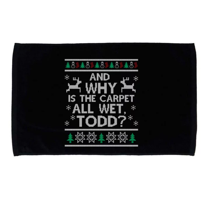 And Why Is The Carpet All Wet, Todd Classic Microfiber Hand Towel