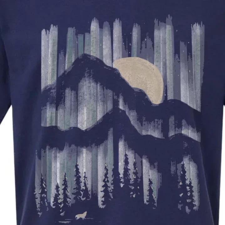 A Wolf In The Night... Sueded Cloud Jersey T-Shirt