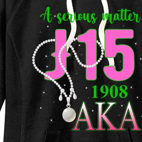 AKA Women J15 Founder's Day 1908 Pearl Women's Fleece Hoodie