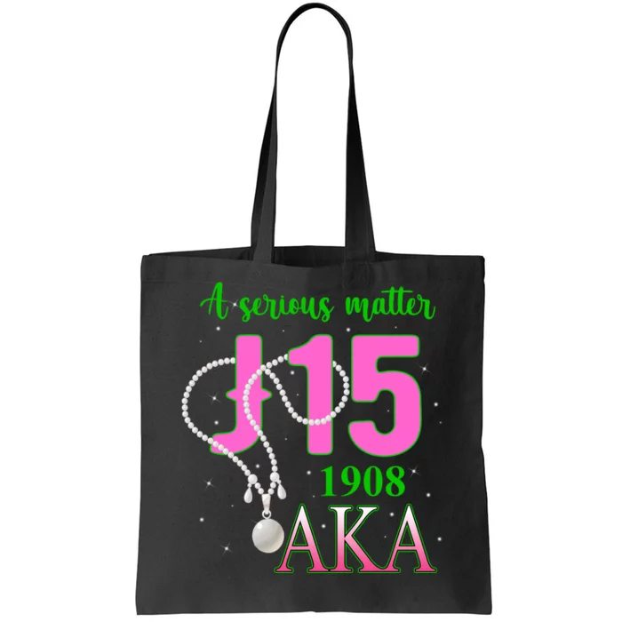 AKA Women J15 Founder's Day 1908 Pearl Tote Bag