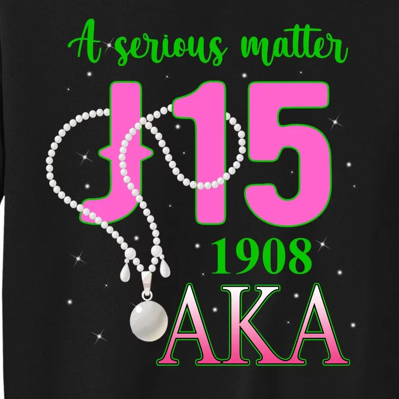 AKA Women J15 Founder's Day 1908 Pearl Tall Sweatshirt