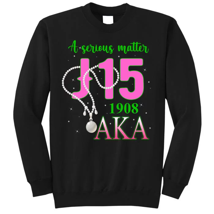 AKA Women J15 Founder's Day 1908 Pearl Tall Sweatshirt