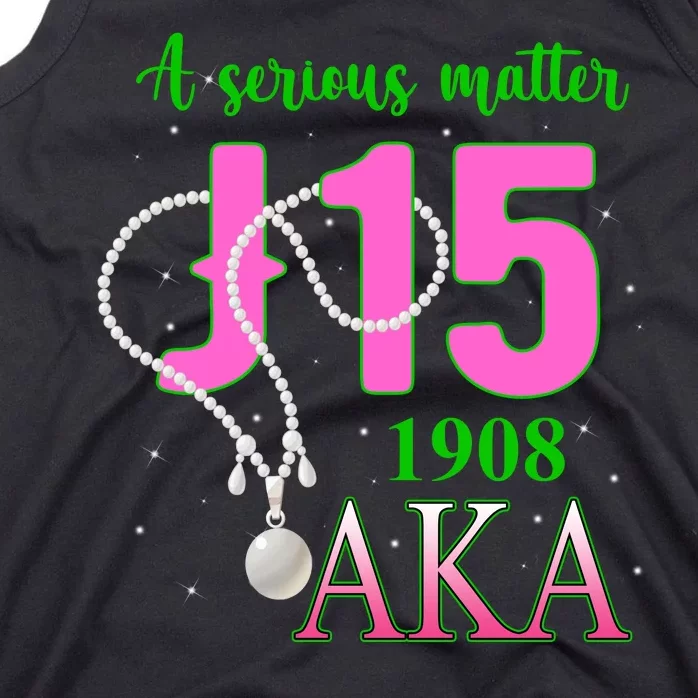 AKA Women J15 Founder's Day 1908 Pearl Tank Top