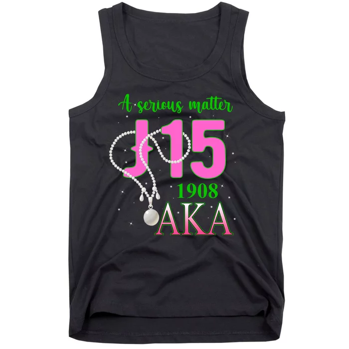 AKA Women J15 Founder's Day 1908 Pearl Tank Top