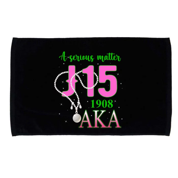 AKA Women J15 Founder's Day 1908 Pearl Microfiber Hand Towel