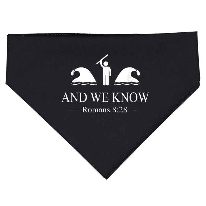 And We Know Romans USA-Made Doggie Bandana