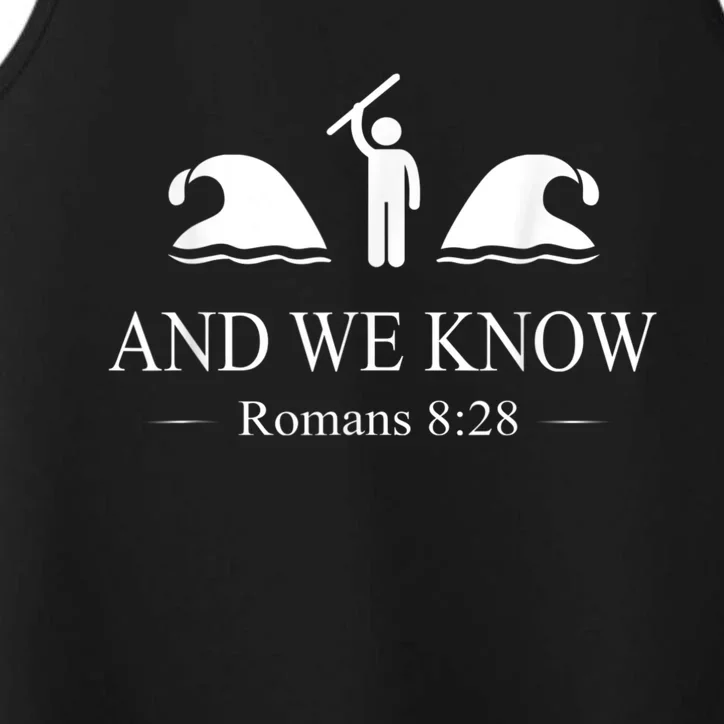 And We Know Romans Performance Tank