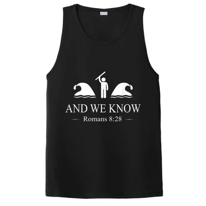 And We Know Romans Performance Tank