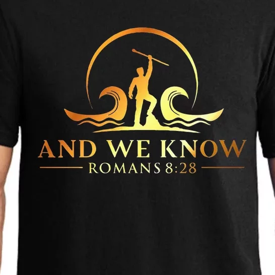 And We Know Romans 828 Bible Verse Christian Costume Pajama Set