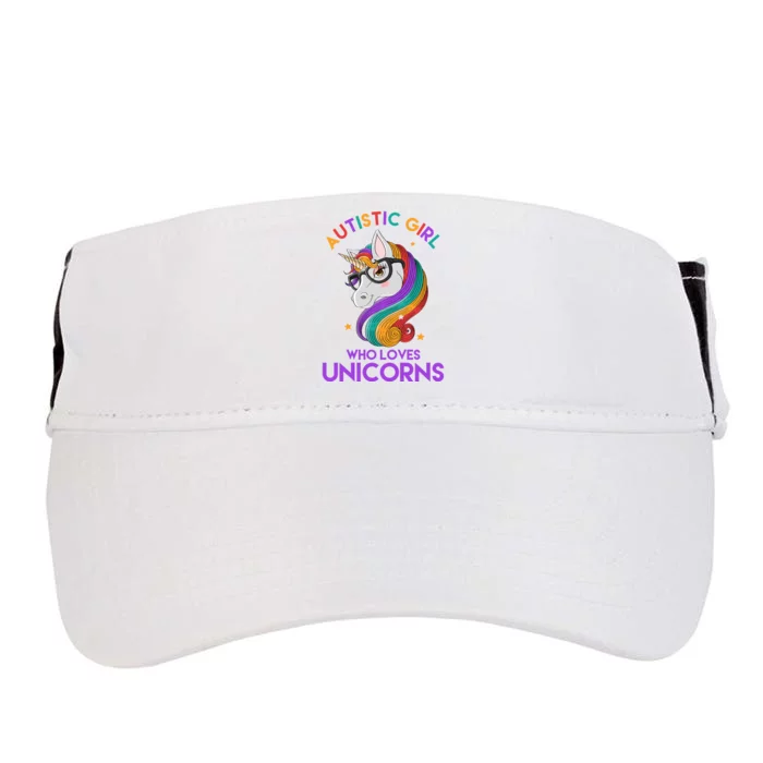 Autistic Who Loves Unicorns Adult Drive Performance Visor