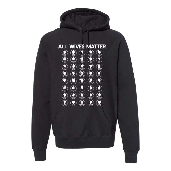 ALL WIVES MATTER Joseph Smith Polygamy Ex Mormon LDS Meme Premium Hoodie