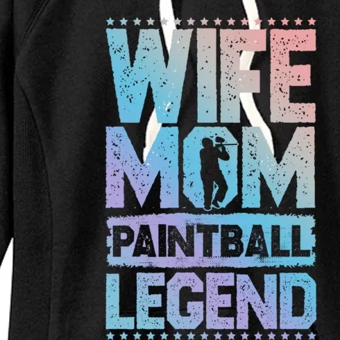 Airsoft Wife Mom Paintball Legend Paintball 'S Meaningful Gift Women's Fleece Hoodie