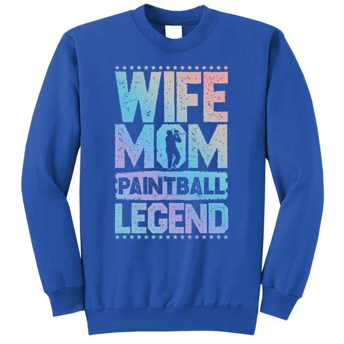 Airsoft Wife Mom Paintball Legend Paintball 'S Meaningful Gift Sweatshirt