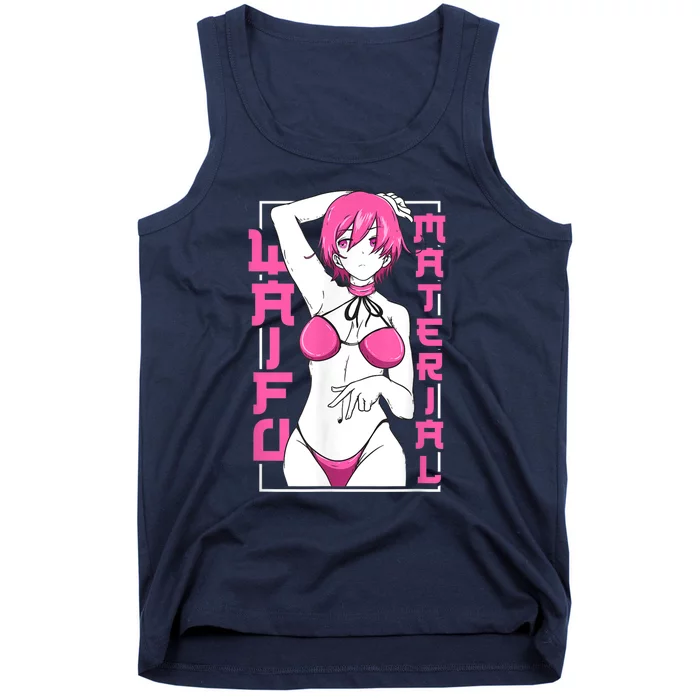 Anime Waifu Material Japanese Anime Lover Shirt Tank Top