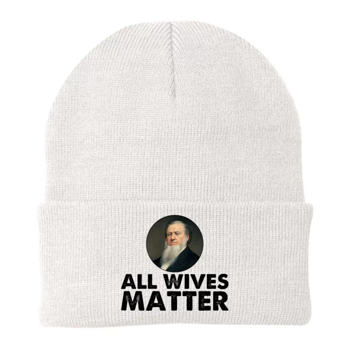 All Wives Matter Joseph Smith Polygamy Ex Mormon Lds Meme Knit Cap Winter Beanie