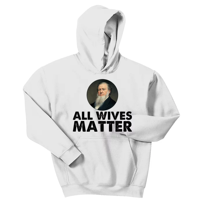 All Wives Matter Joseph Smith Polygamy Ex Mormon Lds Meme Kids Hoodie