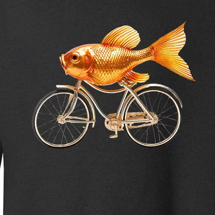 A Woman Needs A Man Like A Fish Needs A Bicycle Toddler Sweatshirt