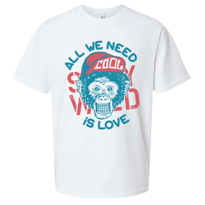 All We Need Is Love Sueded Cloud Jersey T-Shirt