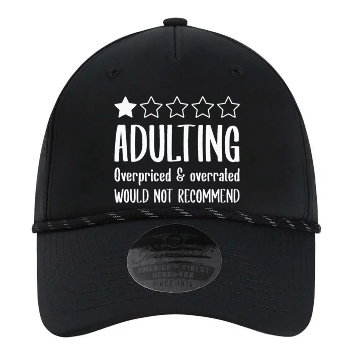 Adulting Would Not Recommend One Star Performance The Dyno Cap