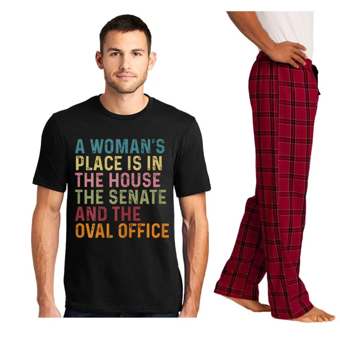 A Woman Place Is In The House The Senate & The Oval Office Pajama Set