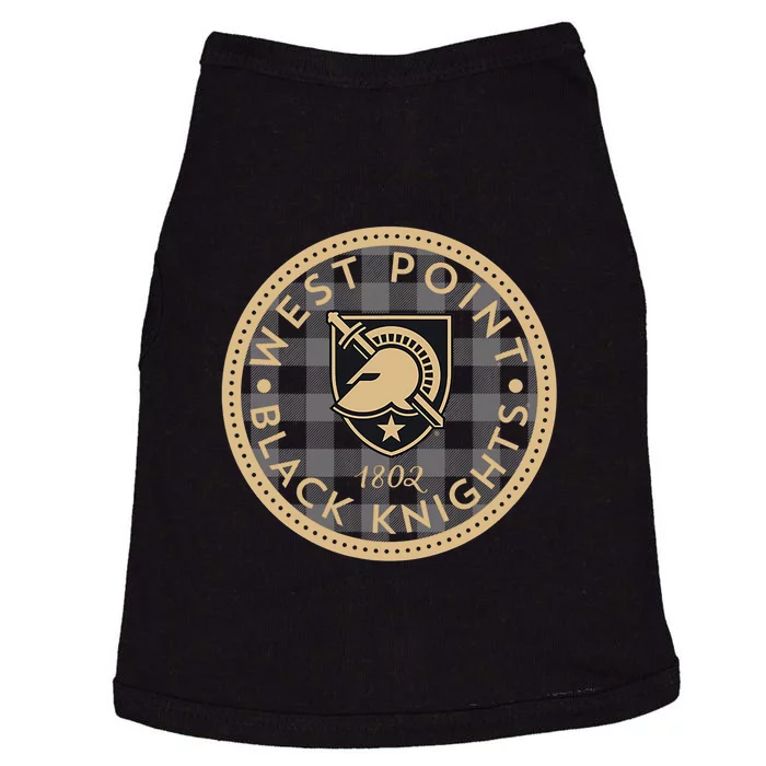 Army West Point Black Knights Plaid Badge Doggie Tank