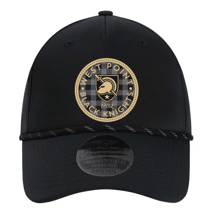 Army West Point Black Knights Plaid Badge Performance The Dyno Cap